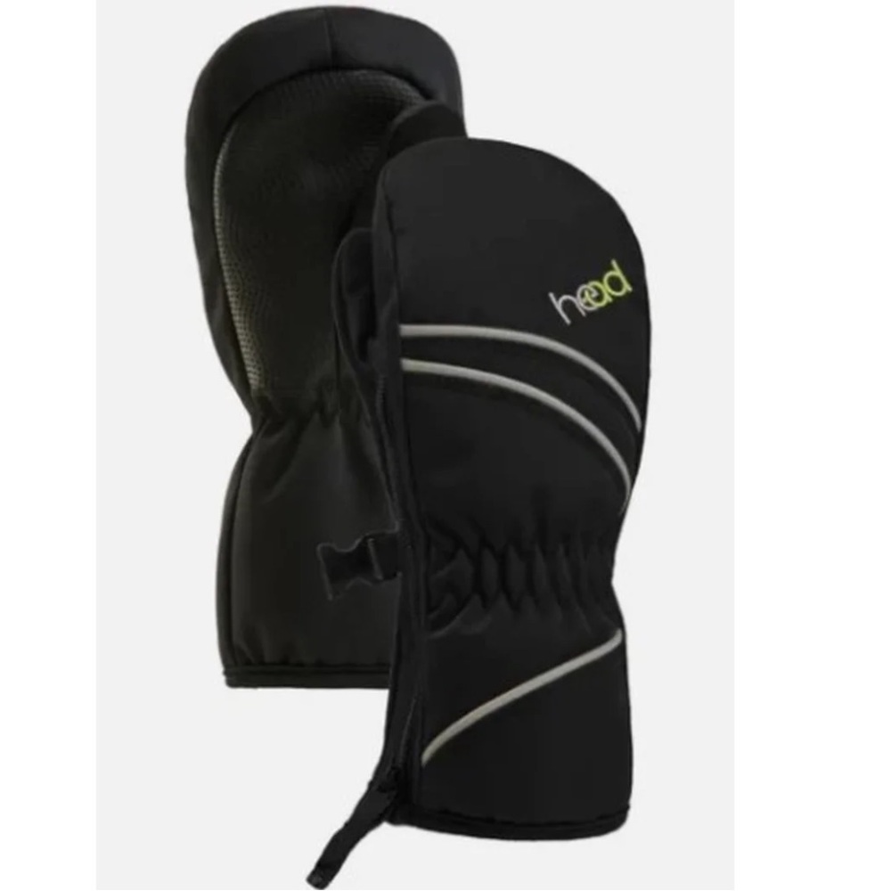 HEAD Junior Kids Ski Mittens Winter Gloves, Insulated Waterproof